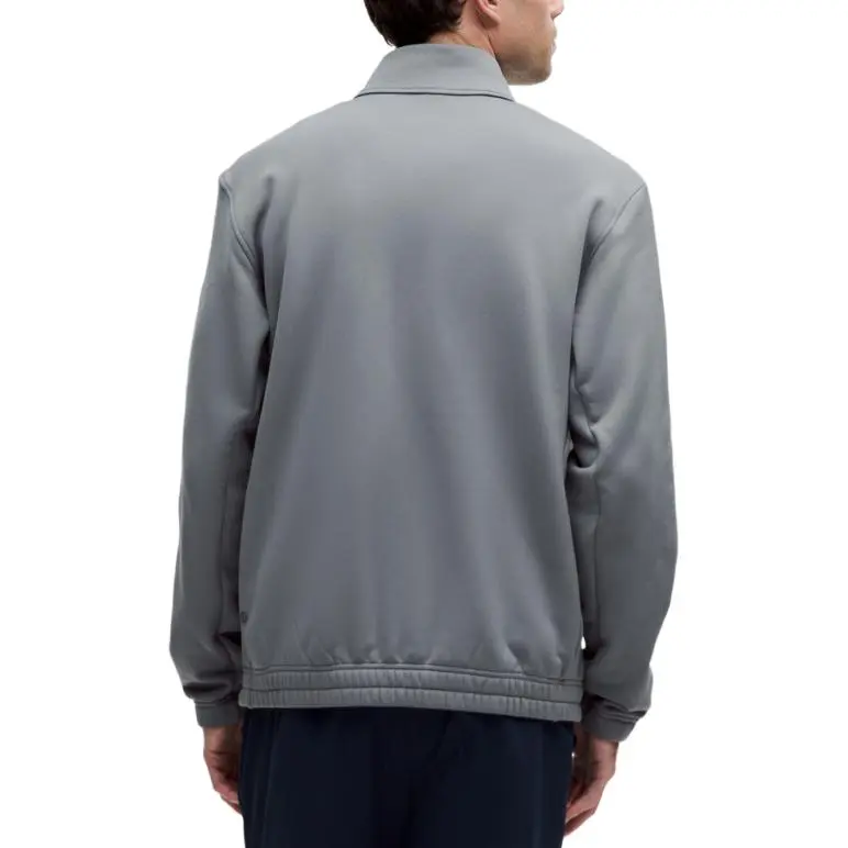 Lululemon Zeroed In Track Jacket Fleece Jackets Coats Men's Black-8