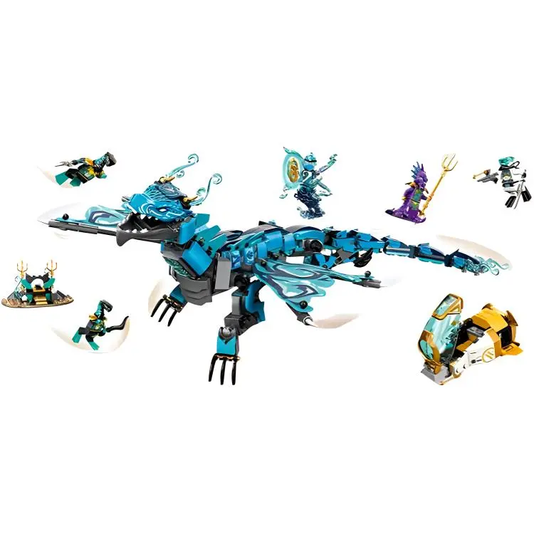 LEGO Phantom Ninja Collection Water Dragon Building Blocks 737pcs 71754-1