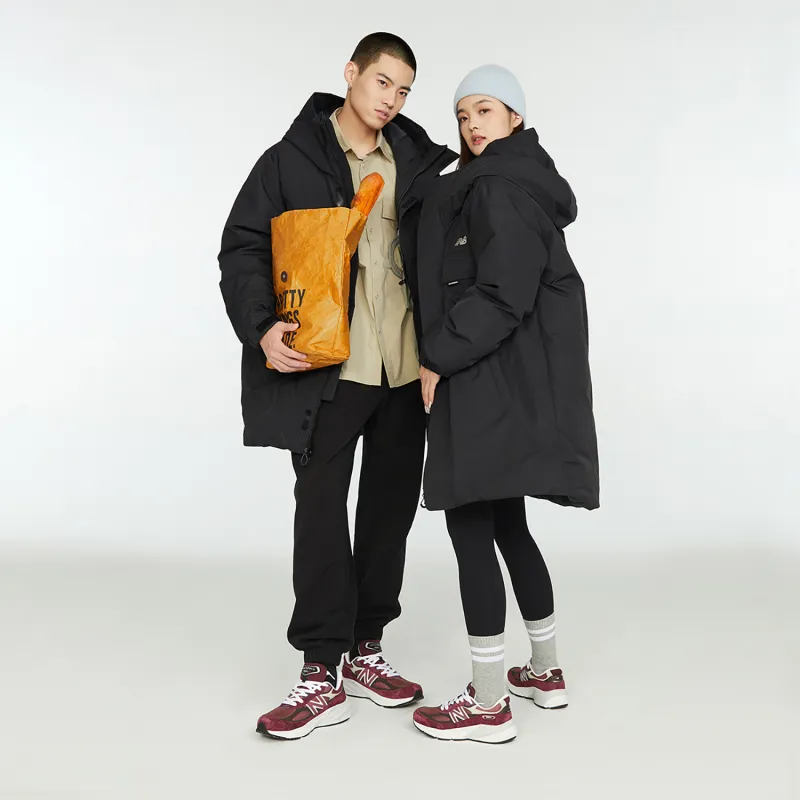 New Balance Down Jacket Unisex Black-2
