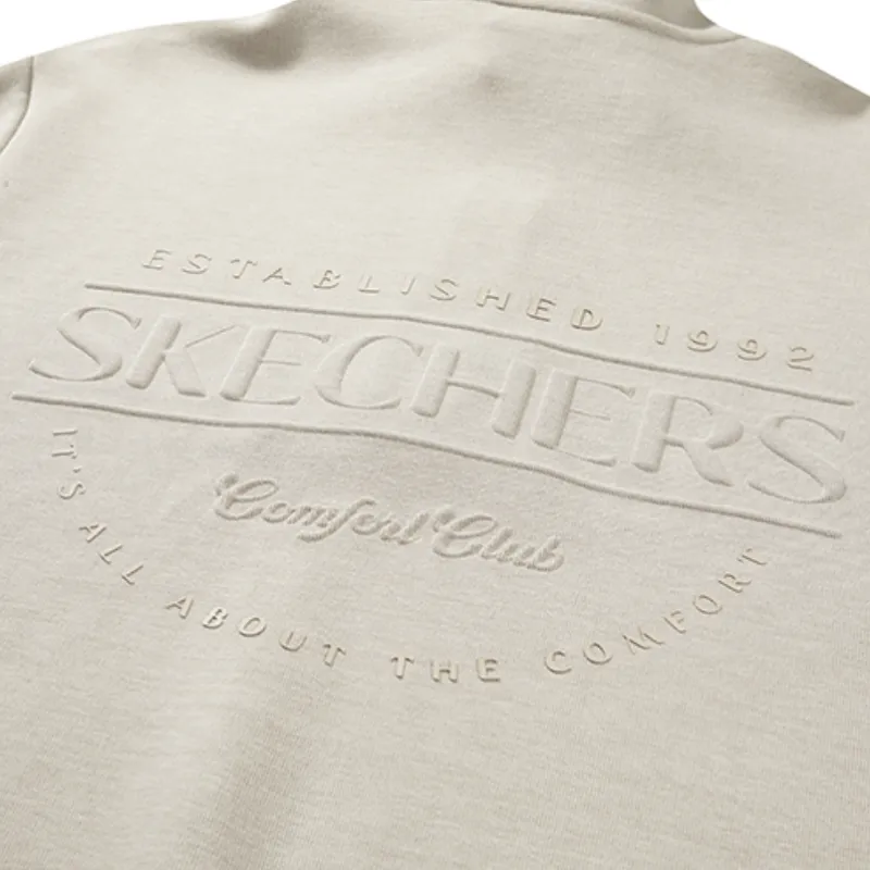 Skechers Sweatshirt Women's Beige Brown-5