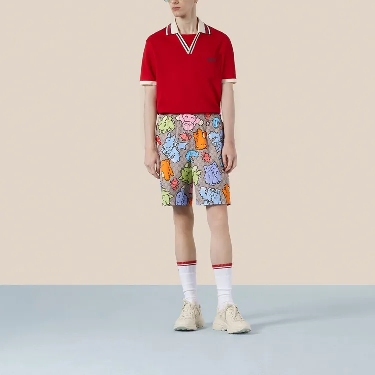 GUCCI Casual Shorts Men Multicolor-1