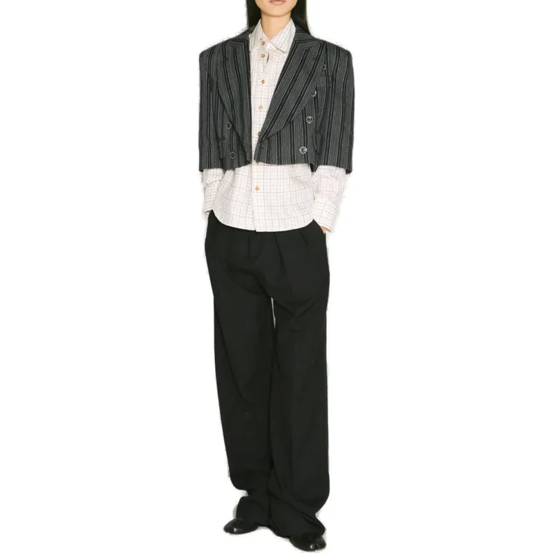Vivienne Westwood Toulouse Checked Long-Sleeved Shirt-3