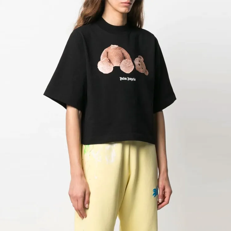 PALM ANGELS T Shirts Women's Black-5