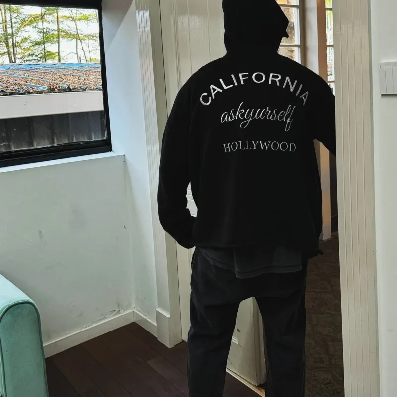 Askyurself Hollywood Sweater Unisex Black-2
