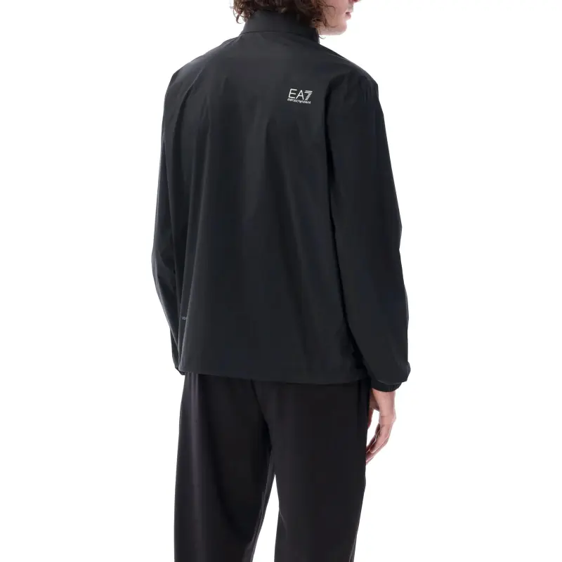 EMPORIO ARMANI Logo Printed Zipped Bomber Jacket-2