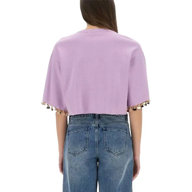 Paco Rabanne T Shirt Women's Purple-1