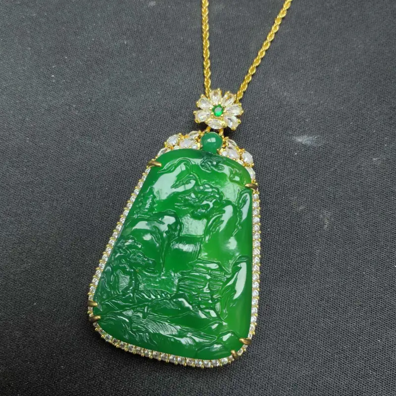 Gifts Jade Necklaces Unisex-3