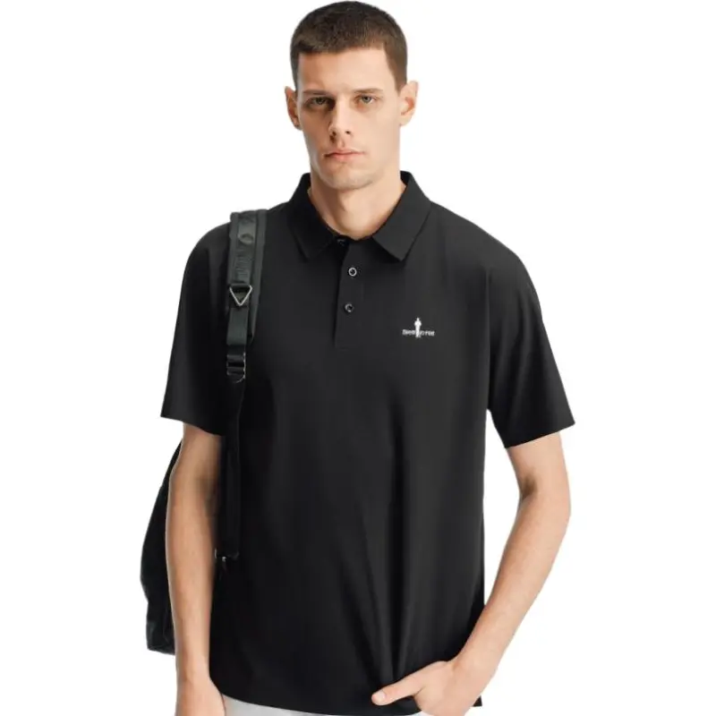 Biyin Leufen Cool Sunscreen Series Polo Shirt Men's-7