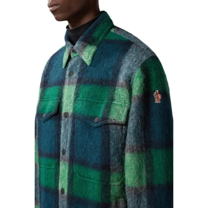Moncler Jackets Men Green-4