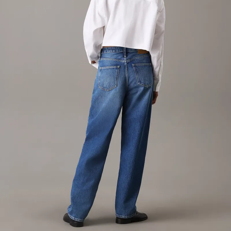 CALVIN KLEIN Jeans Europe Version Women's Medium Blue-1
