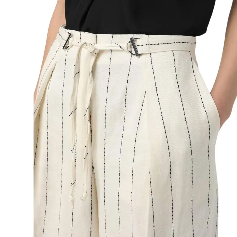 HUGO BOSS Linen blend Trousers-4