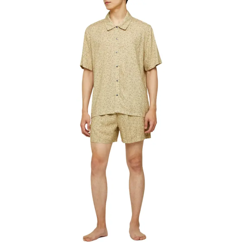 CALVIN KLEIN Pajama Tops Men's Yellow-1
