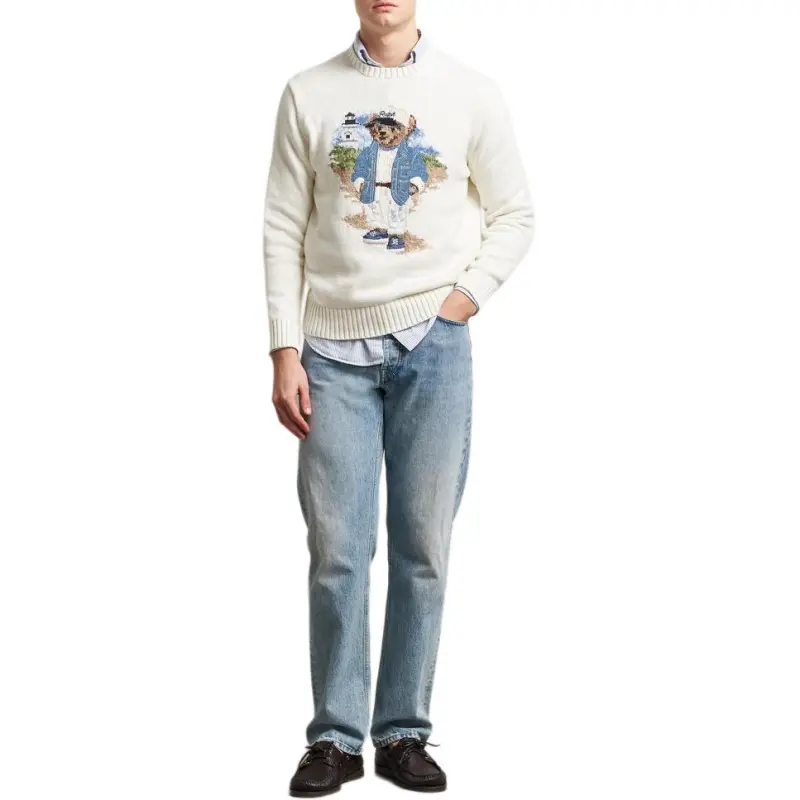 Polo Ralph Lauren Polo Bear Intarsia Jumper-3