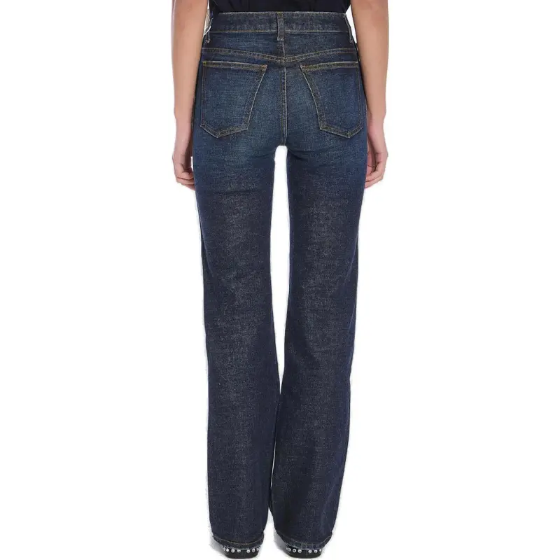 KHAITE Danielle High Waisted Jeans-1