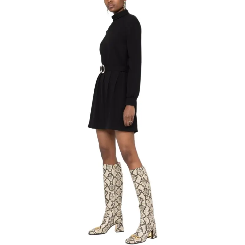 SAINT LAURENT Silk Mini Dress-4