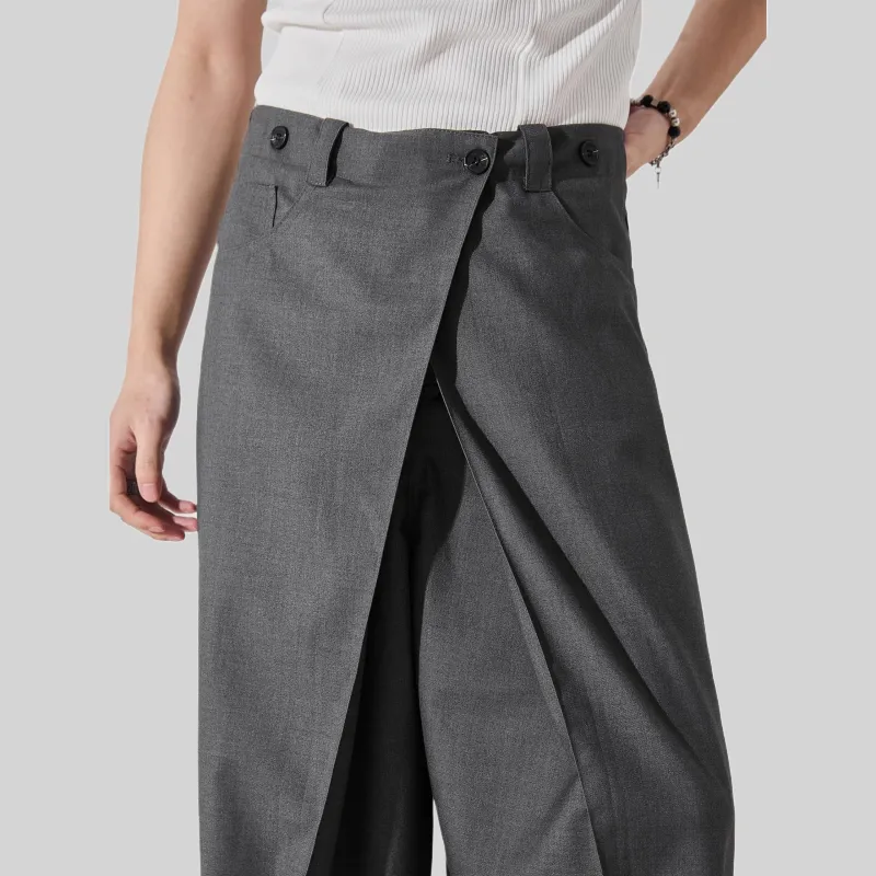 ALL IN Suit Trouser Men's Dark Gray-2