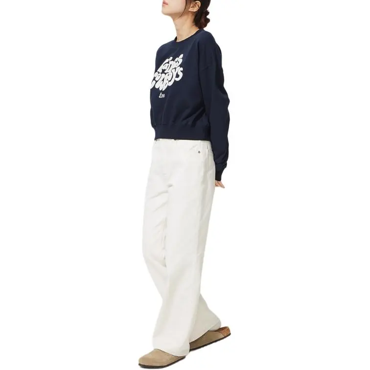 Lee Sweatshirt Women's Marine Blue-3