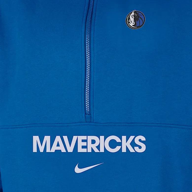 Nike Dallas Mavericks Club Courtside Men's Nike Nba 1/2 Zip Top-2