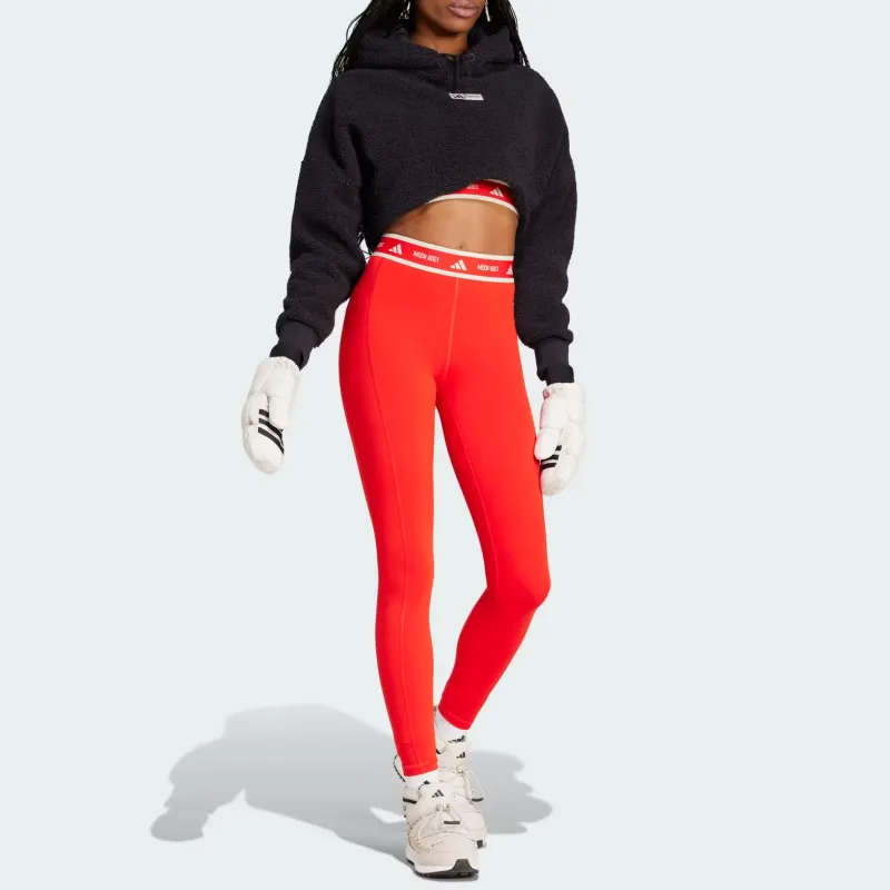 Adidas x MOON BOOT FW24 Athletic Trousers Women's Red-1