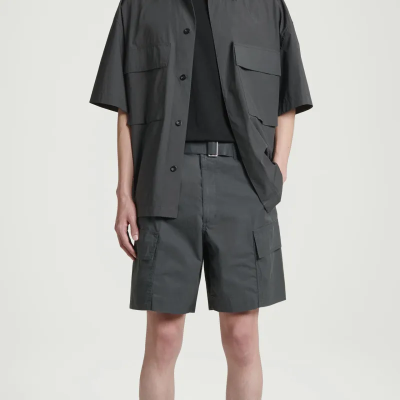 COS Cargo Shorts Men Gray-1