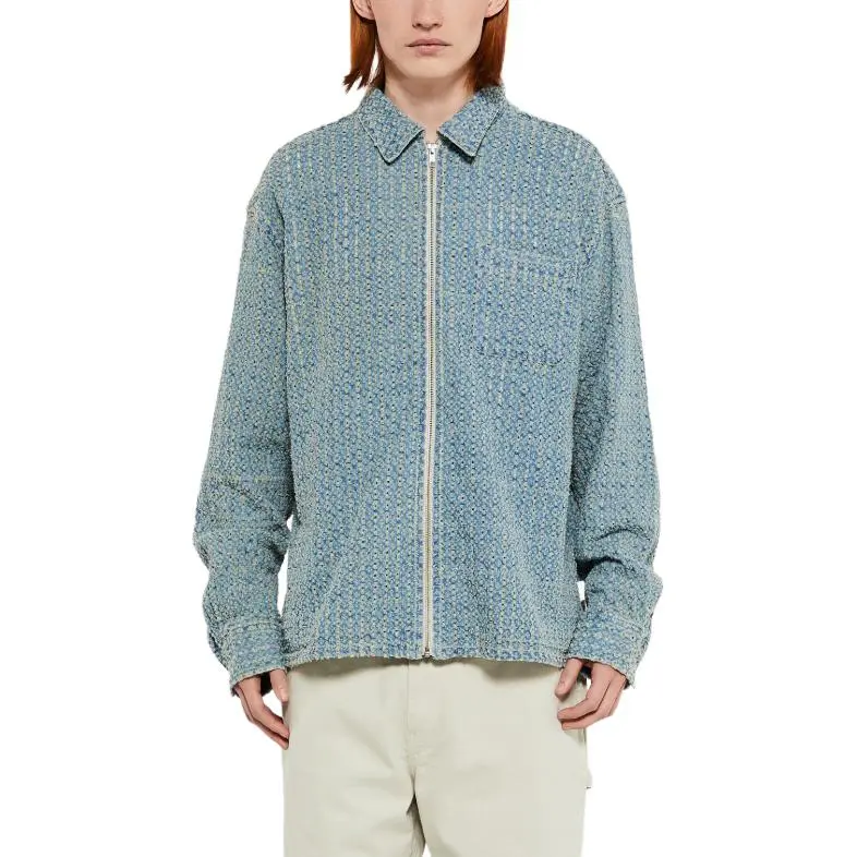Thisisneverthat FW24 Shirts Unisex Washed Blue - POIZON