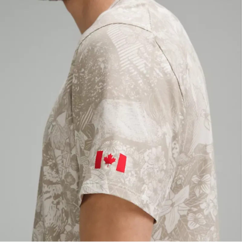 Lululemon Team Canada T Shirt Men's Umber-4