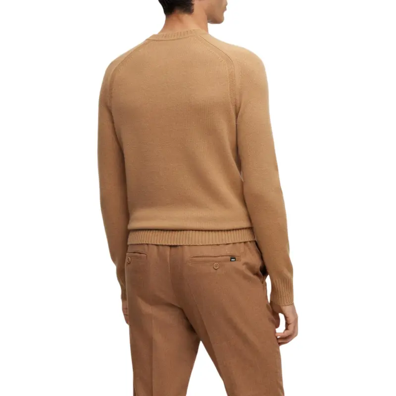 HUGO BOSS Sweaters Men Brown-3