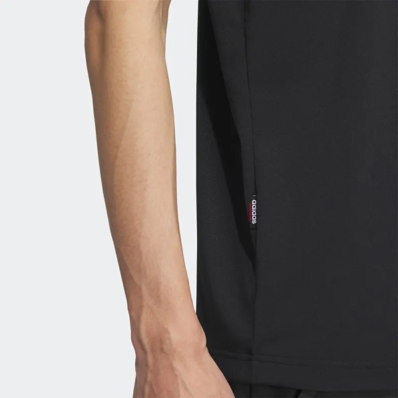Adidas Polo Shirts Men Black-2