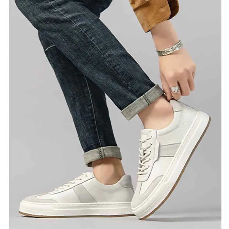 Mr. Thorn Tree Low Top Casual Shoes Men's White-3