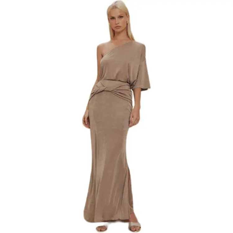 ELLIATTCOLLECTIVE Skirt Set Women's Khaki-1