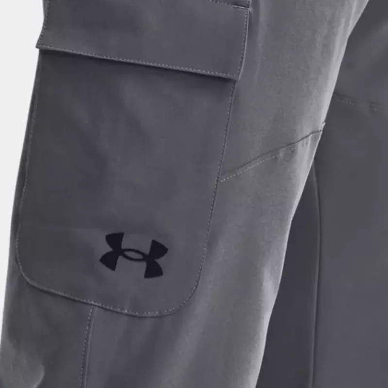 Under Armour Knitted Sports Pants Men's Dark Gray-5