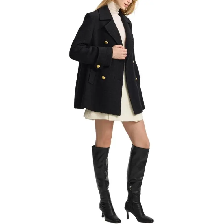 Bebe Coats Women's Black-3