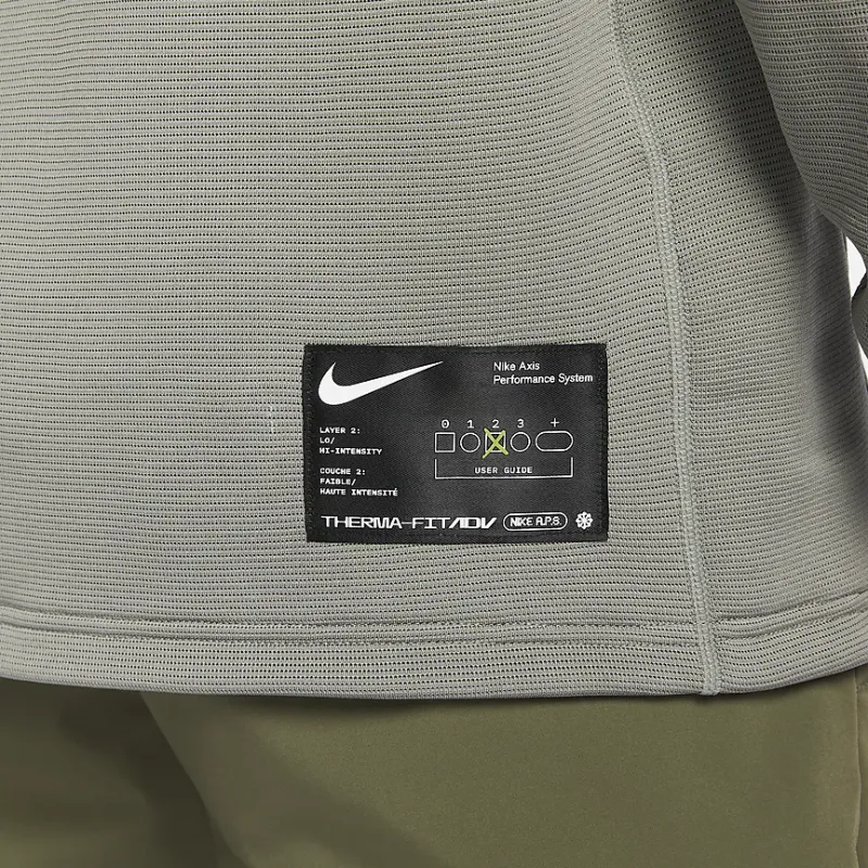 Nike A.P.S. T Shirt Men's Dark Mud Gray-4