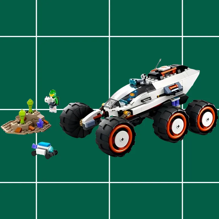 LEGO Space Explorer Rover And Alien Life Building Blocks 60431-3