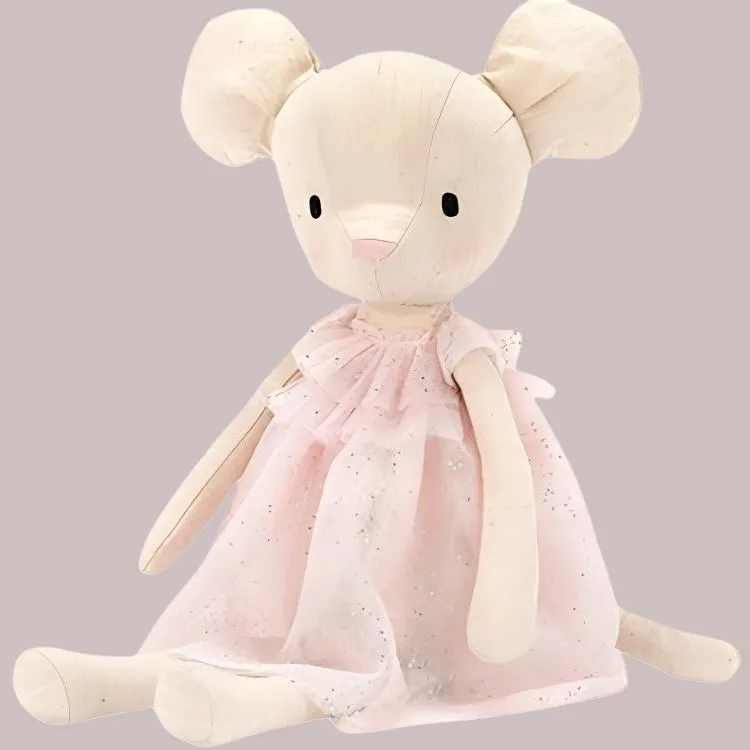 JELLYCAT Forest Animal Collection Crimson Cheeked Julie Mouse Dolls Plush Doll 30cm Height-2