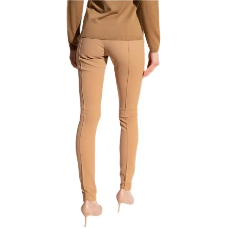MaxMara Torino Slim Fit Stretched Trousers-3