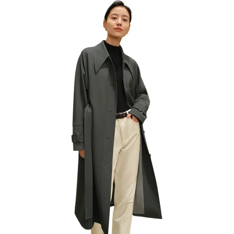 Orange Desire Trench Coat Women's-6