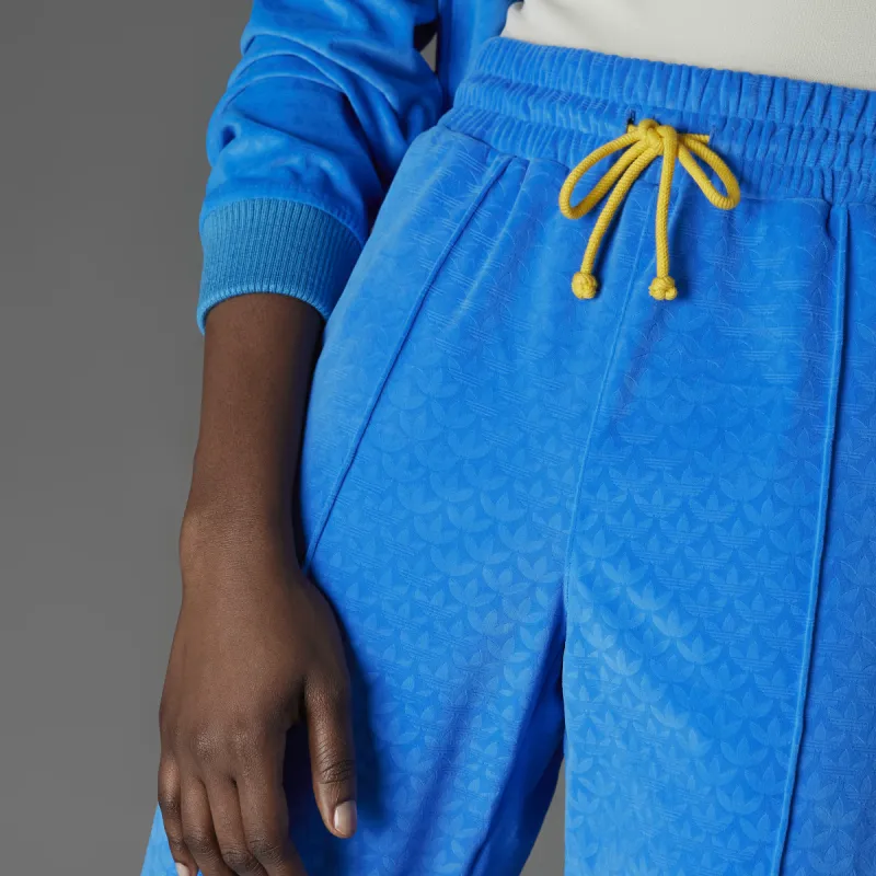 Adidas Originals Knitted Sweatpants Women's Blue-5