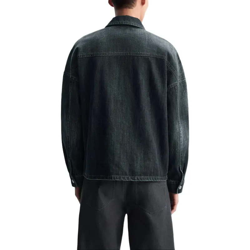 ZARA New Year Shirts Men Blue-3