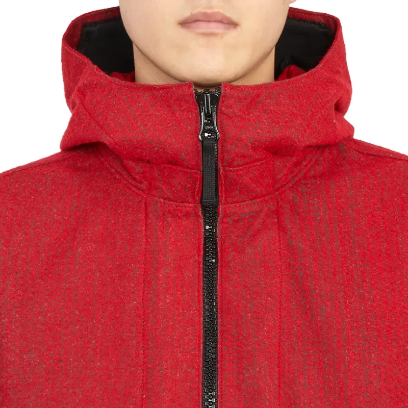 STONE ISLAND Logo Patch Hooded Jacket-5