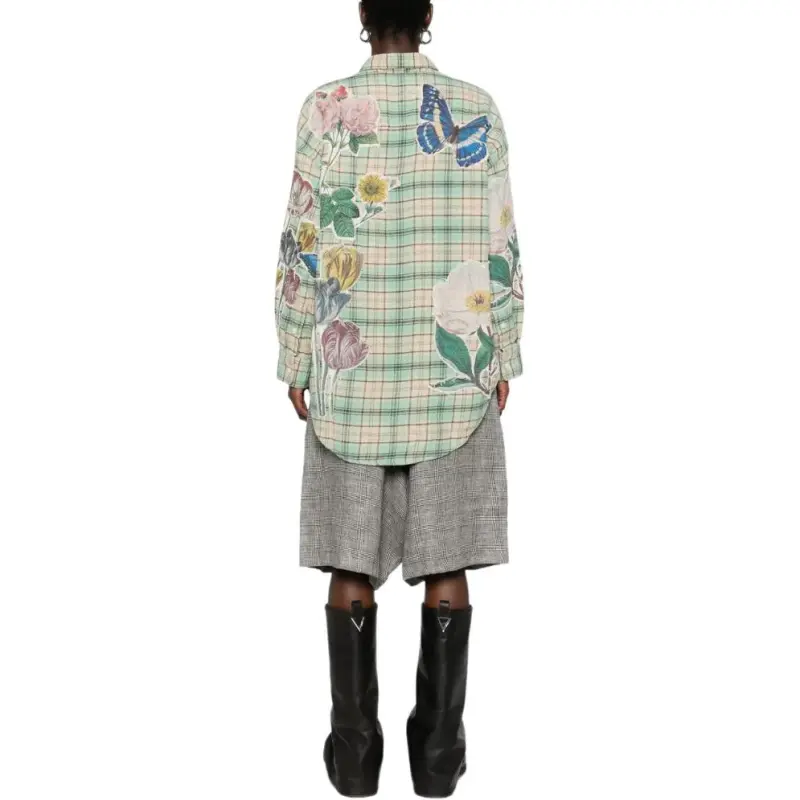 R13 SS25 Shirt Women's Light Green-2