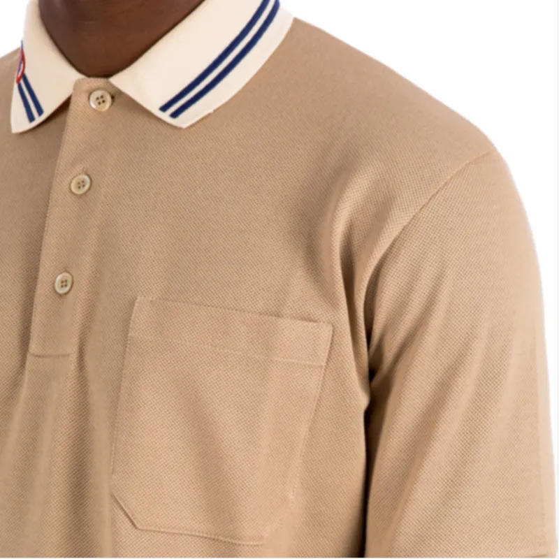 GUCCI Polo Shirts Men Khaki-6