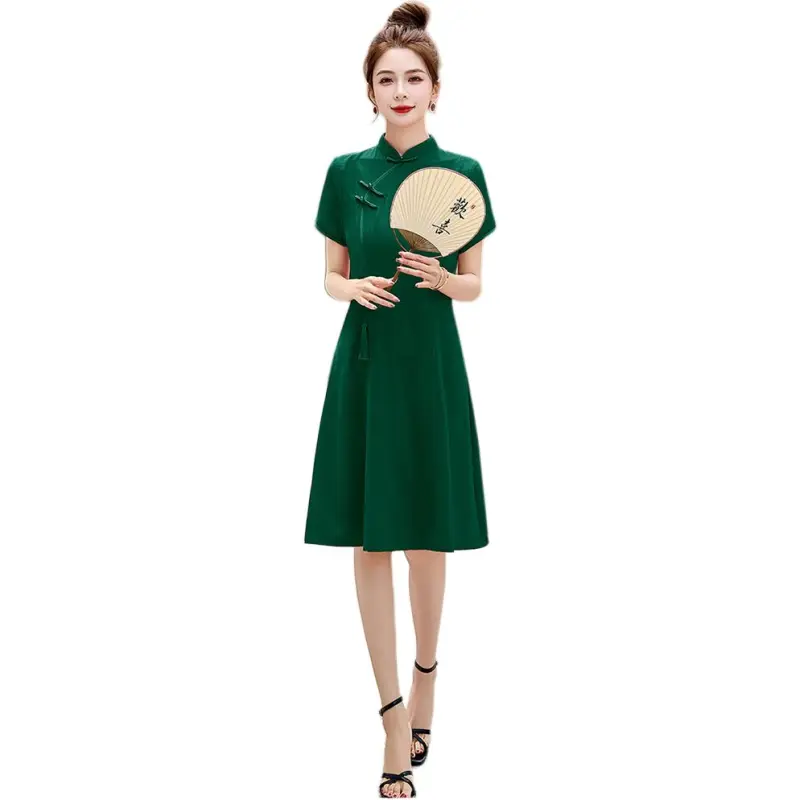 Fele.d Short Sleeved Dress Women's-6