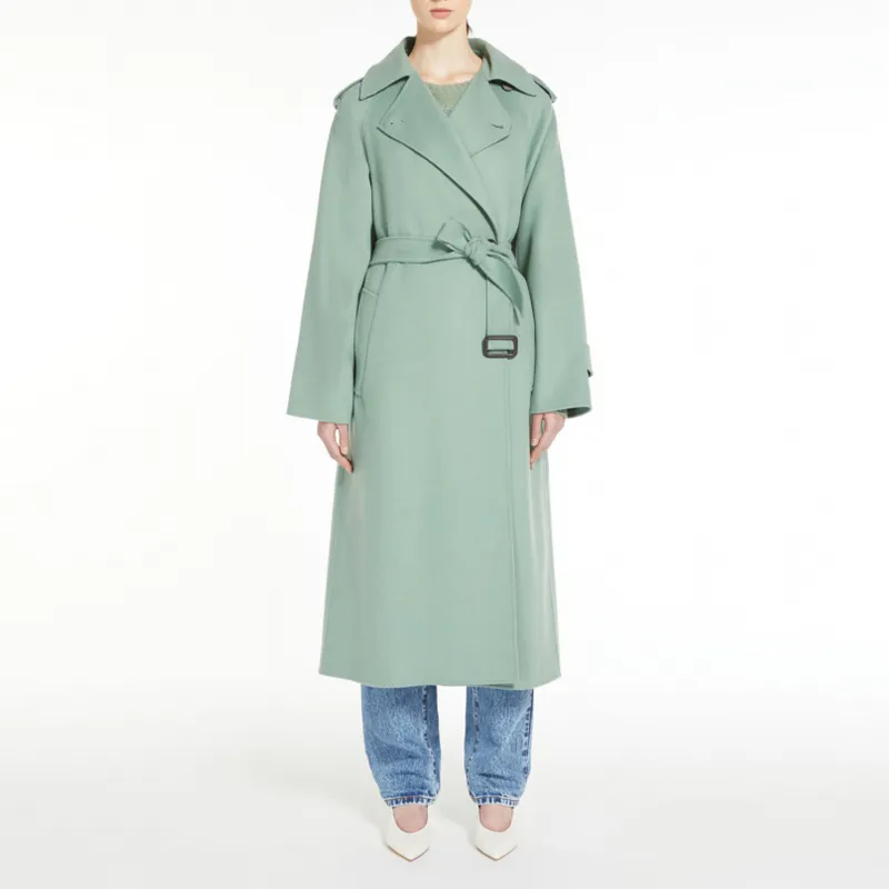 WEEKEND MaxMara Coats Women's Gray Green-1