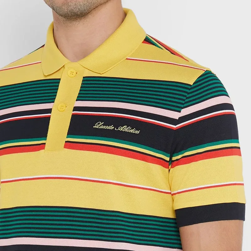 LACOSTE Polo Shirt Men's Multicolor-4