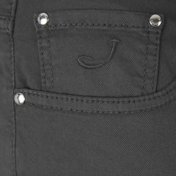 JACOB COHEN Bard Logo Patch Slim Fit Jeans-2