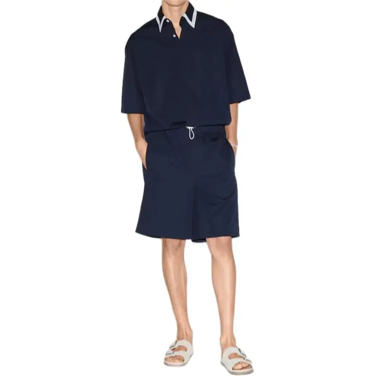 GUCCI Collared Detailed Short Sleeved Shirt-2
