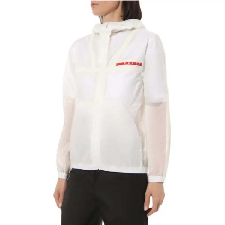 PRADA Jackets & Coats Women's White-3