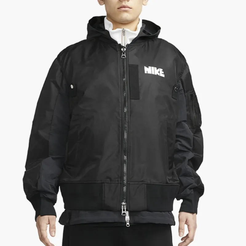 Nike X Sacai Layered Bomber Jacket-2