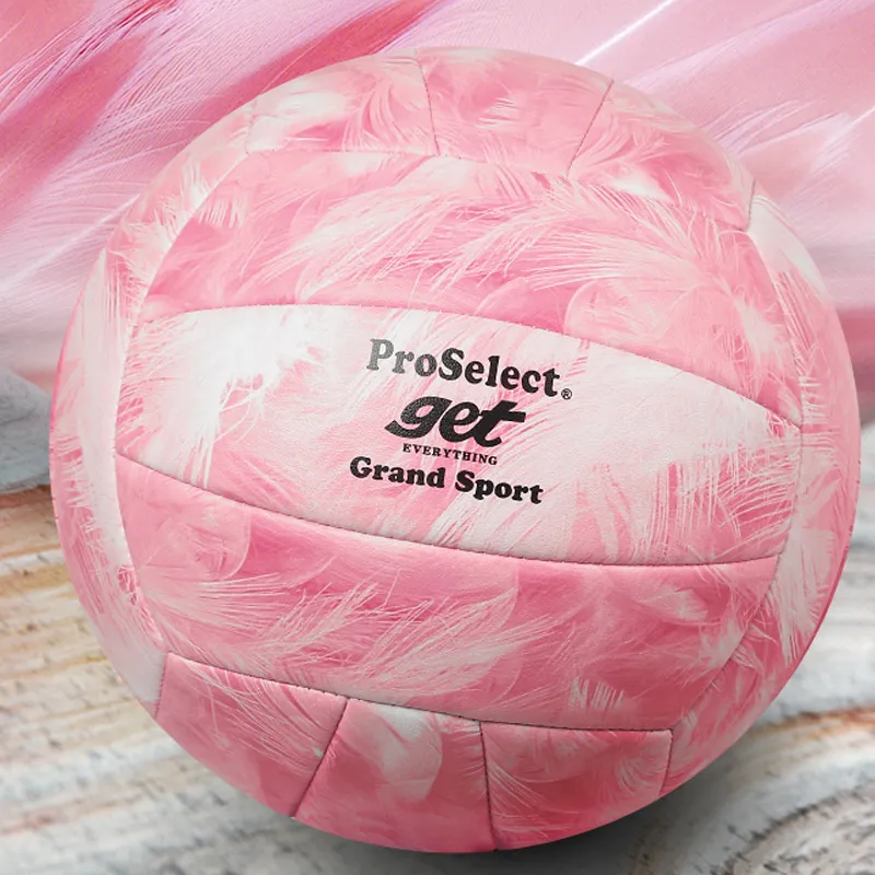 ProSelect PU Size 5 Ball Volleyball Light Pink-5